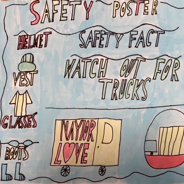World Safety Day drawing| World Day for Safety and Health At Work Poster  Drawing easy,April 28 - YouTube